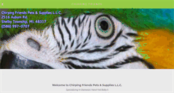 Desktop Screenshot of chirpingfriends.com